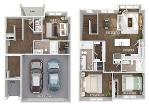 C1 Townhome 12101 floor plan